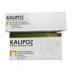 Калипоз пролонгатум (аналог Кальдиум) таблетки 750 мг (391 мг К ) №60 в Хабаровске и области фото