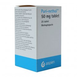 Пури-нетол (Пуринетол, Меркаптопурин) в таблетках 50мг N25 в Хабаровске и области фото