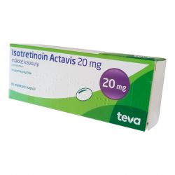 Изотретиноин Actavis (аналог Акненормин, Aknenormin) капс. 20мг 30шт в Хабаровске и области фото